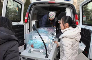 同仁市妇婴监护型护送